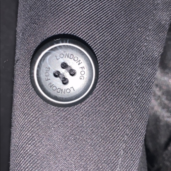 NWT LONDON FOG Men’s All Weather Trench Coat + Zip Lining - Black - Big & Tall - Picture 7 of 14